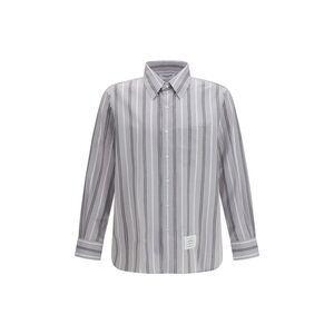 Thom Browne Men Madras Striped Armband Shirt